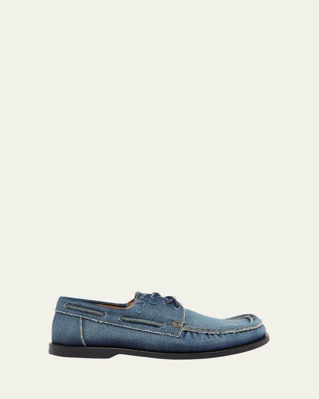 Campo Denim Boat Loafers